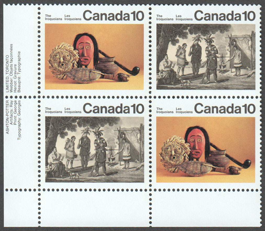 Canada Scott 579a MNH PB LL (A14-8) - Click Image to Close